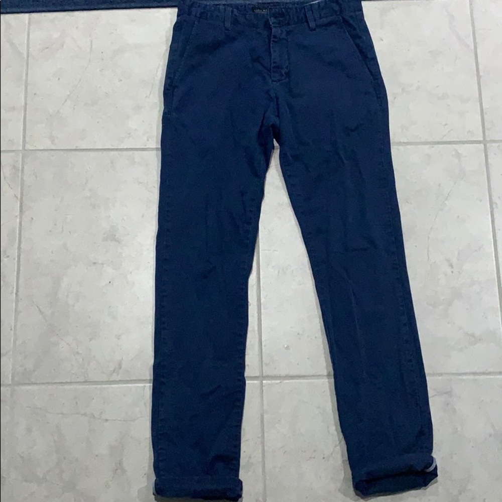 Zara Man Basic Collection pants. Blue, size 30
